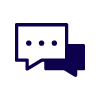 Speech bubble icon