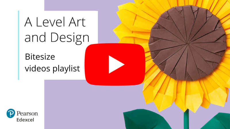 A Level Art and Design YouTube playlist
