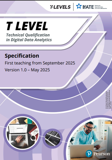 T Level Digital Data Analytics cover