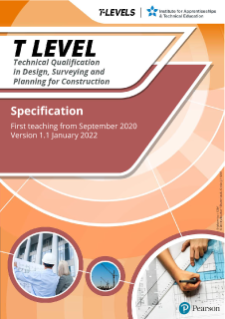Specification for T Level Technical Qualification in Design, Surveying and Planning for Construction (2020)